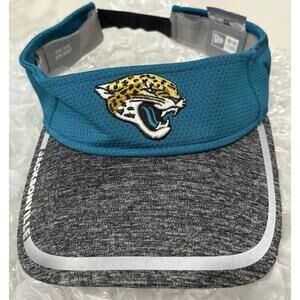 New Era Jacksonville Jaguars Teal Gray Visor Adjustable SEE DESCRIPTION